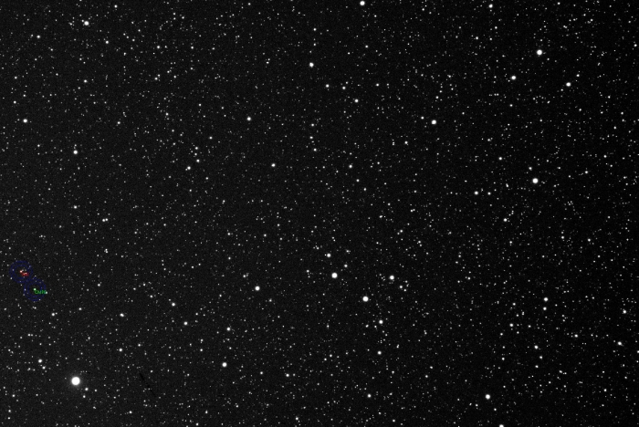 Mapka - V0523 Cas, JD 2460208.25431