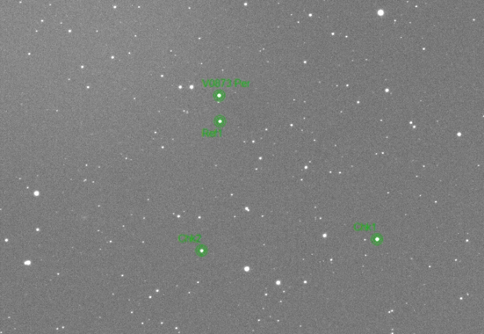 Mapka - V0873 Per, JD 2460298.37600