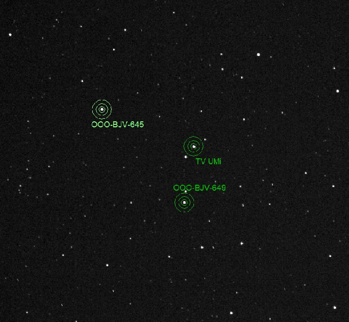 Mapka - TV UMi, JD 2460386.14774
