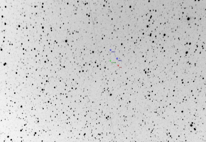 Mapka - V1828 Aql, JD 2460602.19963