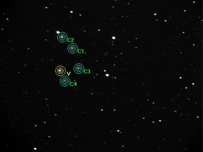 Mapka - TrES-4, JD 2455044.62400