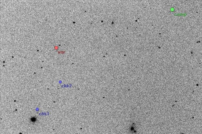 Mapka - WASP-13, JD 2455253.23960