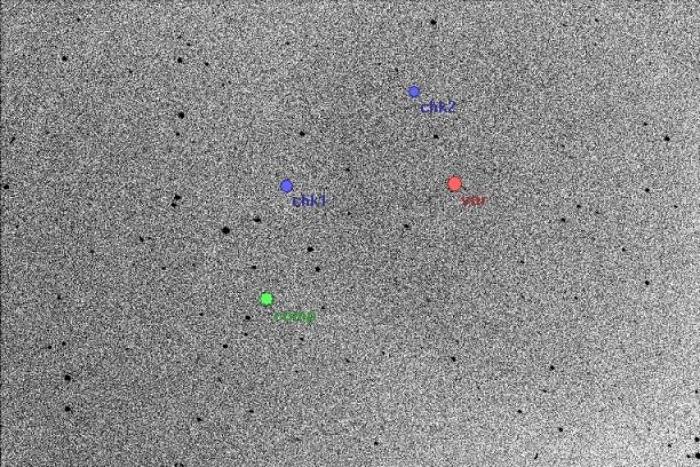 Mapka - WASP-14, JD 2455264.44921