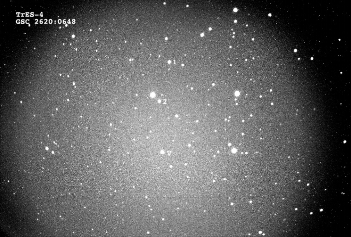 Mapka - TrES-4, JD 2455403.73788