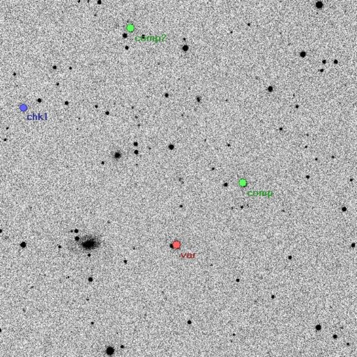 Mapka - WASP-26, JD 2455498.46516