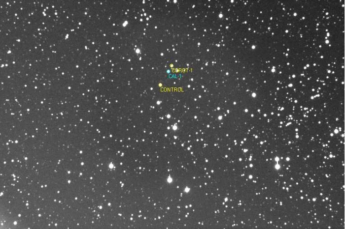 Mapka - CoRoT-1, JD 2455529.48345