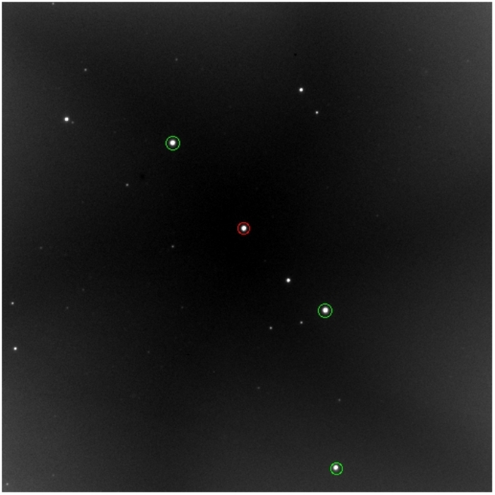 Mapka - WASP-32, JD 2455542.48281