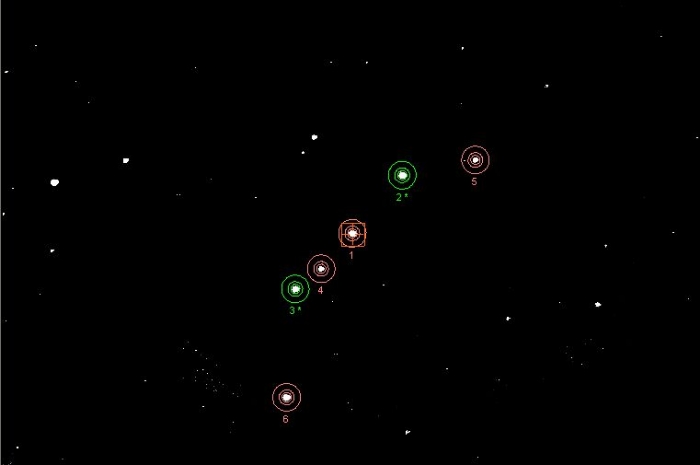 Mapka - WASP-32, JD 2455545.20405