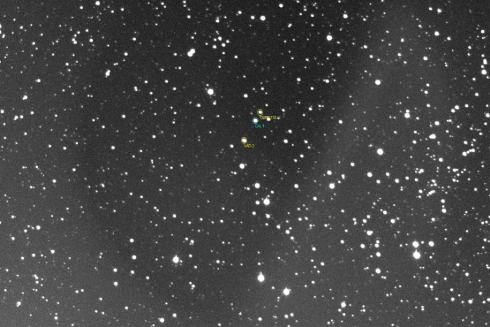 Mapka - CoRoT-1, JD 2455582.33211