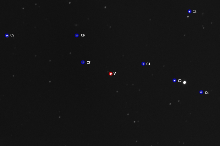 Mapka - WASP-13, JD 2455610.18561