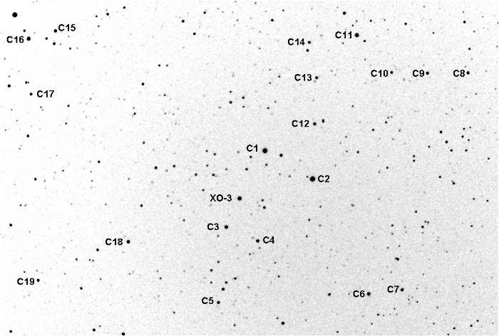 Mapka - XO-3, JD 2455646.60108