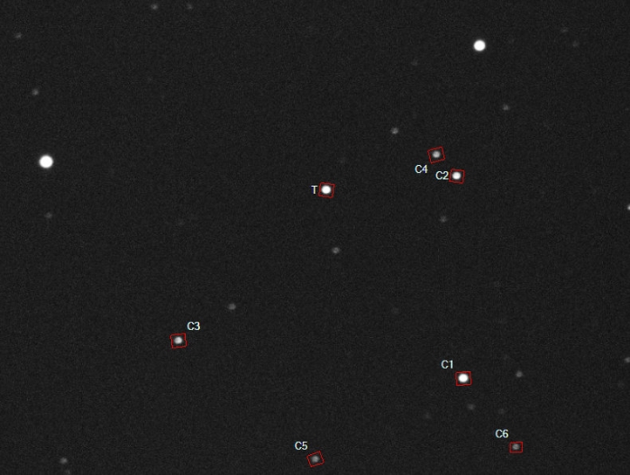 Mapka - WASP-25, JD 2455658.94279