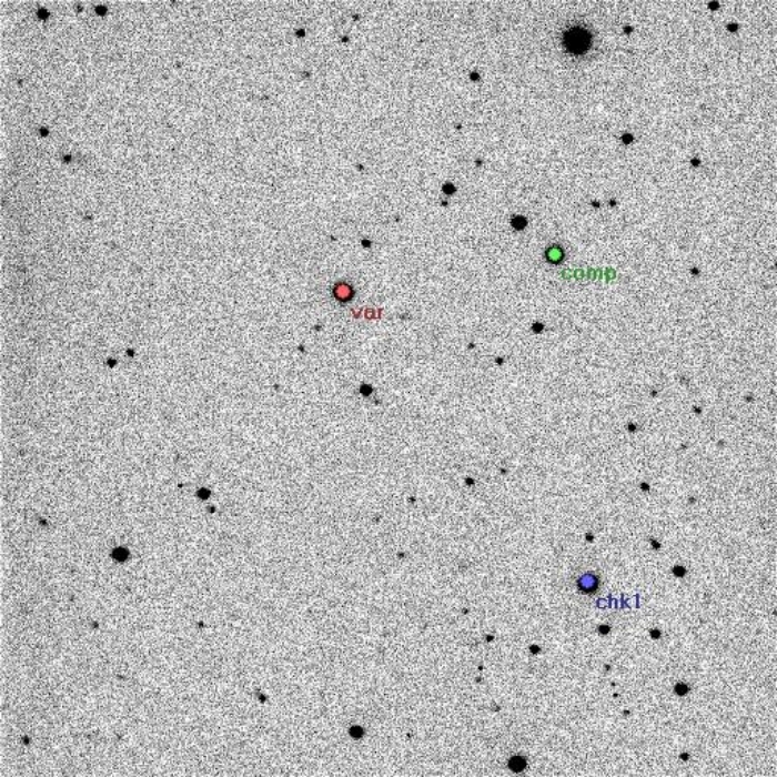 Mapka - WASP-25, JD 2455677.73700