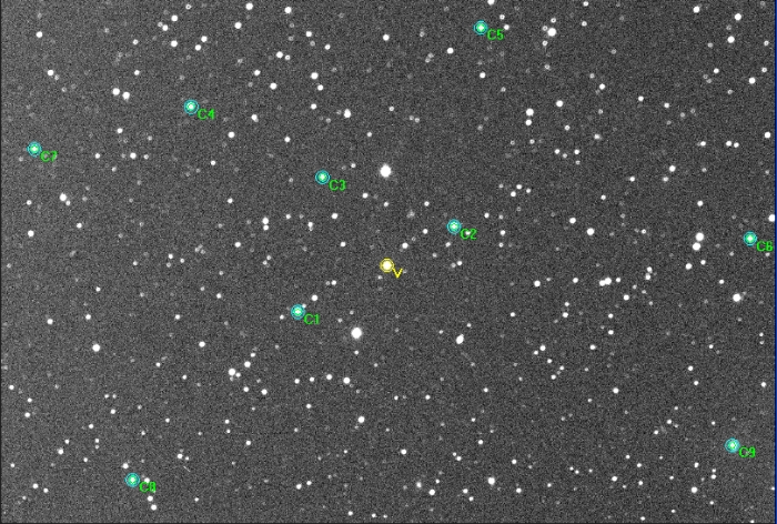 Mapka - HAT-P-14, JD 2455731.32327