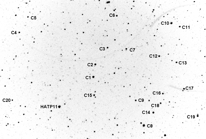 Mapka - HAT-P-11, JD 2455783.76292