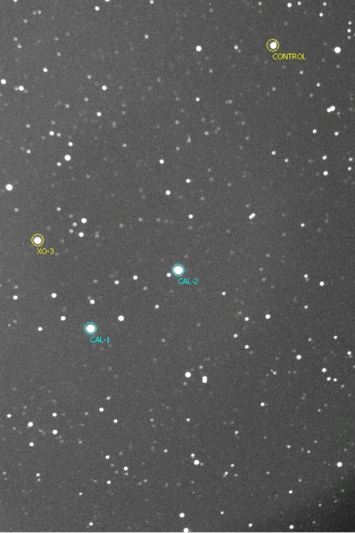 Mapka - XO-3, JD 2455908.29721