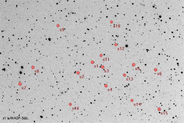 Mapka - WASP-36, JD 2455917.21190