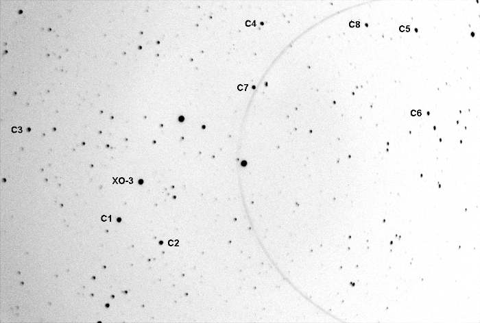 Mapka - XO-3, JD 2455914.67922
