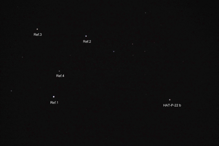 Mapka - HAT-P-22, JD 2455903.43600