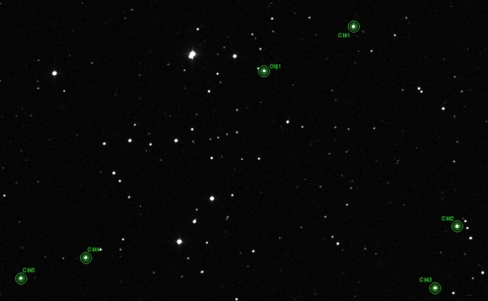 Mapka - WASP-46, JD 2456130.30745