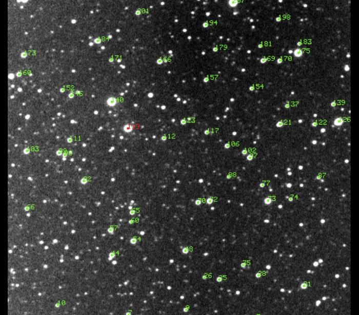 Mapka - CoRoT-2, JD 2456114.64469