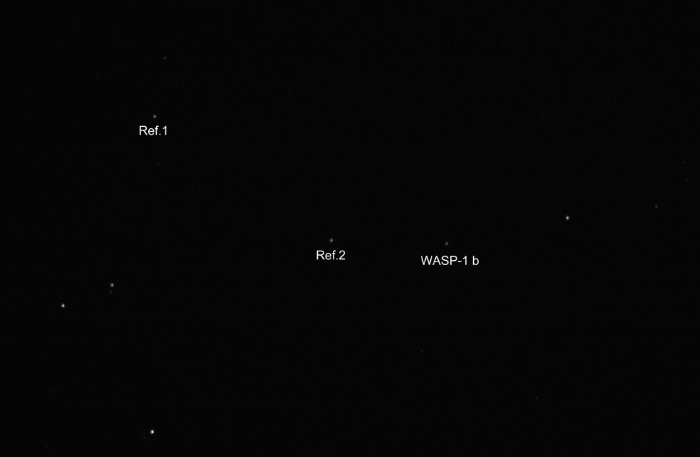Mapka - WASP-1, JD 2456180.34028