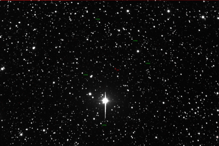 Mapka - Kepler-12, JD 2456184.36131