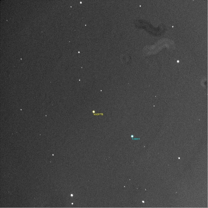 Mapka - WASP-77, JD 2456289.23089
