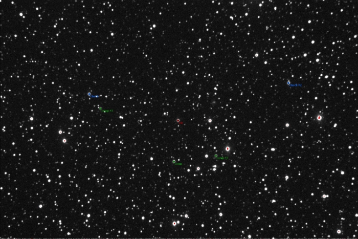 Mapka - WASP-19, JD 2456324.54453