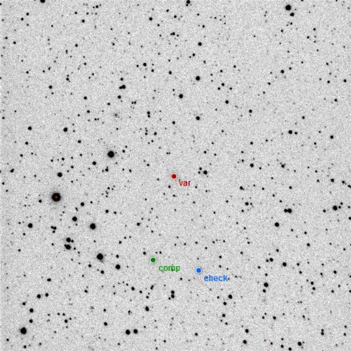 Mapka - WASP-19, JD 2456349.75483