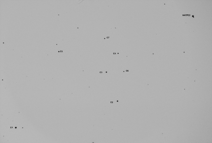 Mapka - HAT-P-22, JD 2456375.64100
