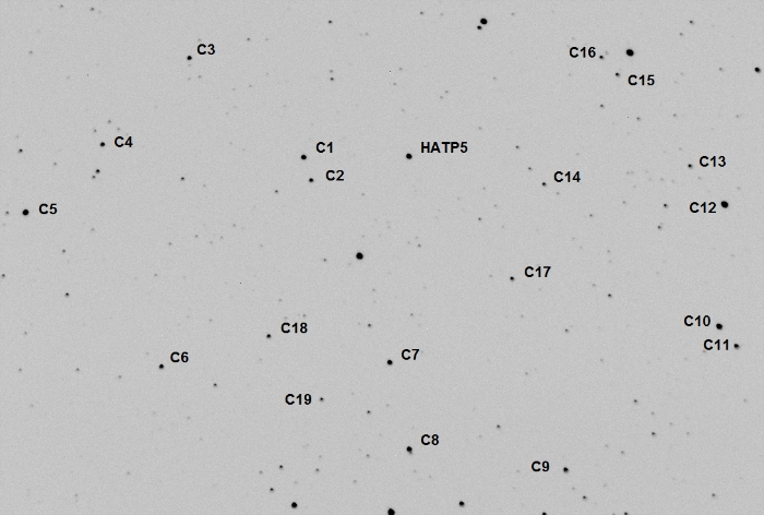 Mapka - HAT-P-5, JD 2456455.71175