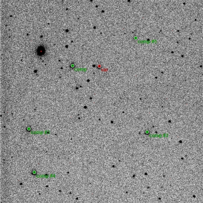 Mapka - WASP-46, JD 2456520.74700