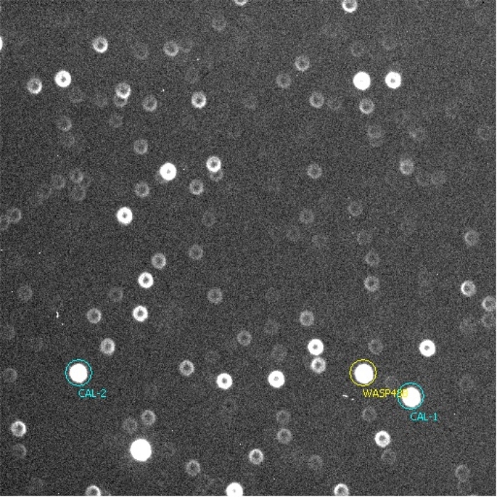 Mapka - WASP-48, JD 2456541.31032