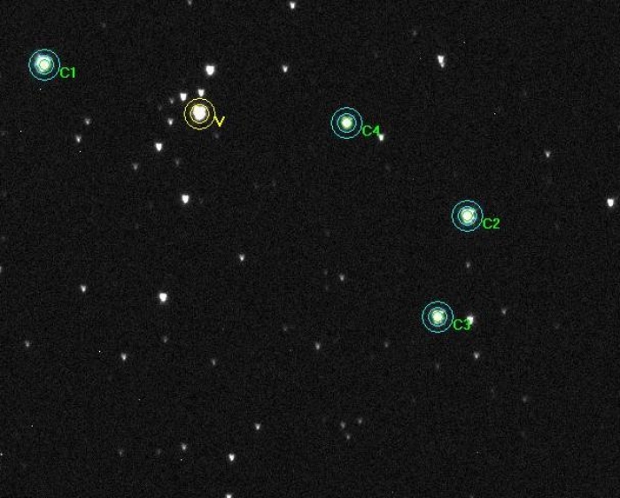 Mapka - HAT-P-16, JD 2456540.41600