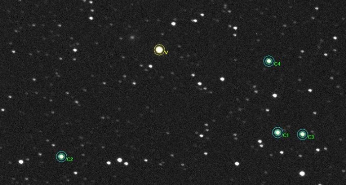 Mapka - HAT-P-11, JD 2456541.39400