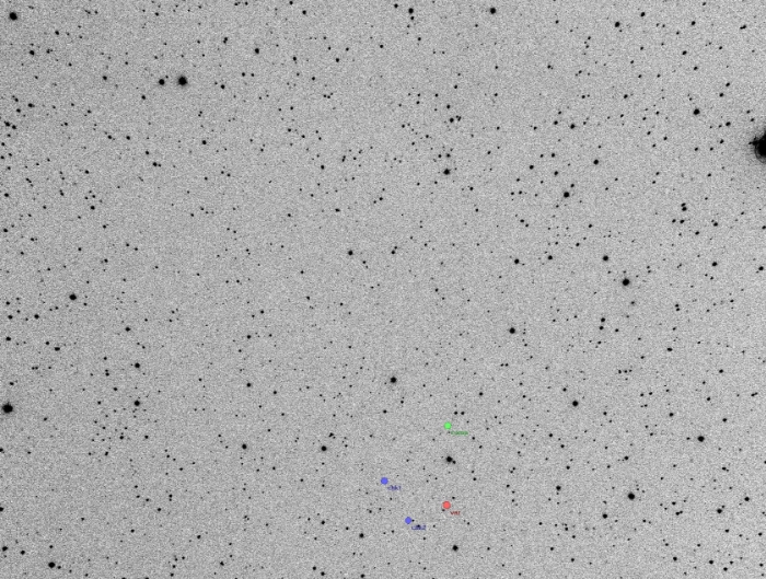 Mapka - WASP-1, JD 2456563.39692