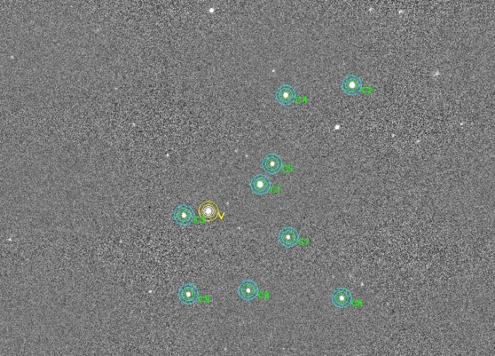 Mapka - WASP-50, JD 2456596.69545