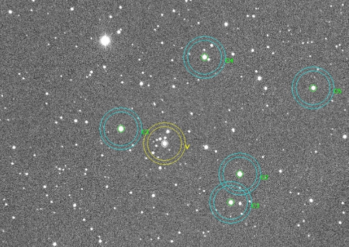 Mapka - HAT-P-16, JD 2456598.70380