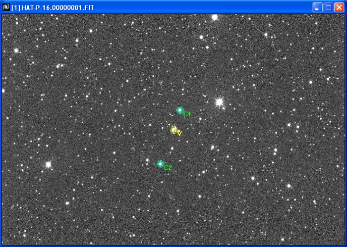 Mapka - HAT-P-16, JD 2456604.23299