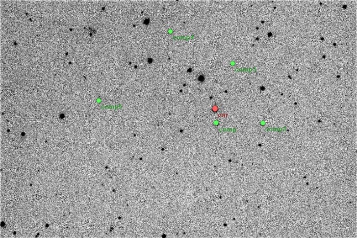 Mapka - WASP-50, JD 2456608.43255