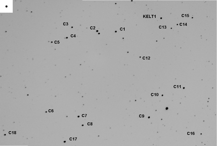 Mapka - KELT-1, JD 2456550.71473