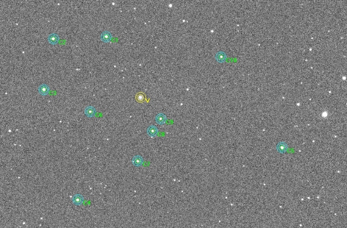 Mapka - KELT-1, JD 2456610.49681