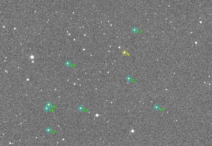 Mapka - HAT-P-25, JD 2456630.60690