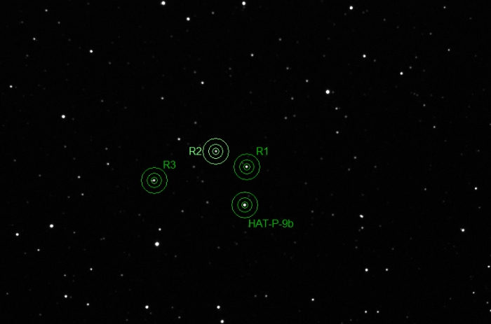 Mapka - HAT-P-9, JD 2456630.34686