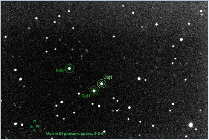Mapka - HAT-P-25, JD 2456645.19784