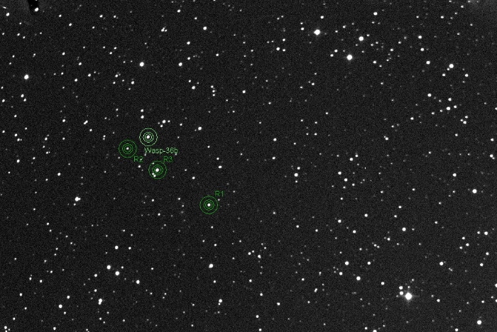 Mapka - WASP-36, JD 2456630.56655