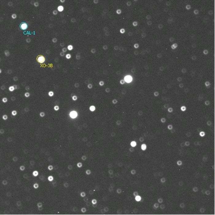 Mapka - XO-3, JD 2456725.34558