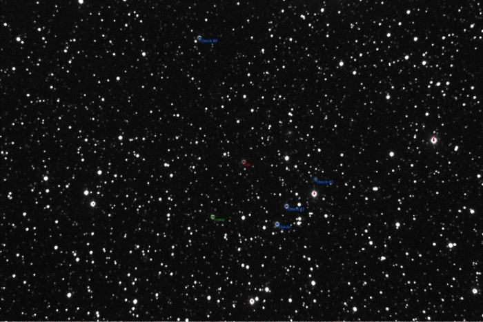 Mapka - WASP-19, JD 2456739.48632
