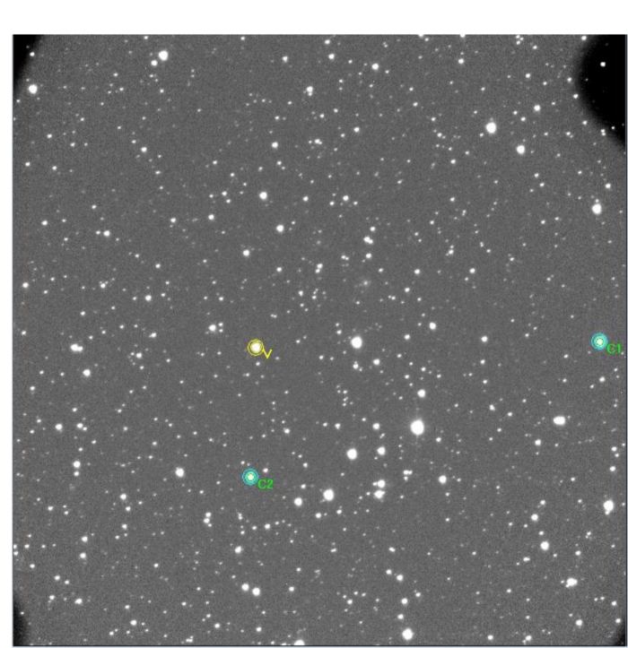 Mapka - WASP-19, JD 2456694.52600